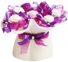 Duży bukiet z ręczników - super praktyczny prezent