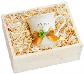 Podziękowania pojedyncze dla Mamy, Taty, Babci, Dziadka - porcelanowy kubek